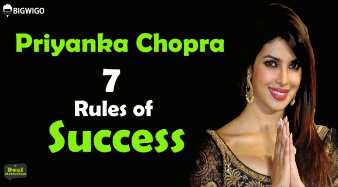 Priyanka Chopra 7 Rules of Success Inspirational Speech